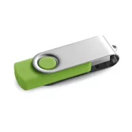   Memorie usb, Everestus, 42FEB232786, 16 GB, 56x19x10 mm, Metal, Cauciuc, Verde Deschis