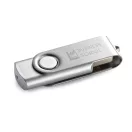USB flash drive, Satin silver
