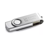 USB flash drive, Satin silver