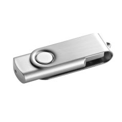 USB flash drive, Satin silver