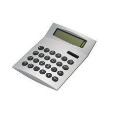   Calculator de birou cu 8 cifre, Everestus, 20IAN1186, Argintiu, Plastic