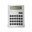 Calculator de birou cu 8 cifre, Everestus, 20IAN1186, Argintiu, Plastic