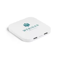 Wireless charger, ABS, White