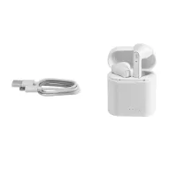 KANDEL. Earphones, ABS, White