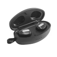 DESCRY. Wireless earphones, Metal. ABS, Silver