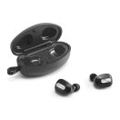 DESCRY. Wireless earphones, Metal. ABS, Silver