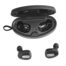 DESCRY. Wireless earphones, Metal. ABS, Silver