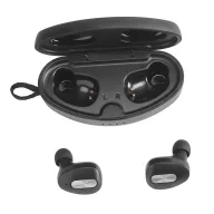 DESCRY. Wireless earphones, Metal. ABS, Silver