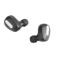 DESCRY. Wireless earphones, Metal. ABS, Silver