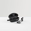 DESCRY. Wireless earphones, Metal. ABS, Silver