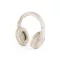 Casti wireless pliabile, Fibra de paie de grau, Natur, 21MAR3430, Everestus, 185x185x74 mm, ABS
