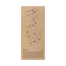 Puzzle dinozaur, Everestus, 22FEB0814, 128x298 mm, Lemn, Natur