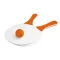 Beach paddles, MDF, Orange
