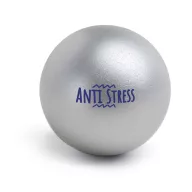  Jucarie antistres Mingiuta unicolora, diametru 50 mm, Everestus, ASJ085, poliuretan, argintiu