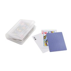 Pack of 54 cards, Laminated paper, Blue