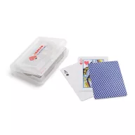 Pack of 54 cards, Laminated paper, Blue