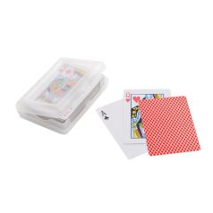 Pack of 54 cards, Laminated paper, Red