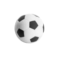   Jucarie antistres Mingiuta de Fotbal, Everestus, ASJ093, poliuretan, alb, negru