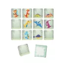 Joc de memorie, Everestus, 22FEB0799, 50x50x1 mm, Carton, Verde
