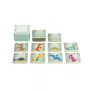 Joc de memorie, Everestus, 22FEB0799, 50x50x1 mm, Carton, Verde