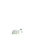 Joc de memorie, Everestus, 22FEB0799, 50x50x1 mm, Carton, Verde