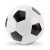 Minge fotbal marime 5, Everestus, 42FEB230855, PVC, Negru