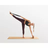   Covoras yoga, Everestus, 42FEB230495, 1830x610x3.7 mm, Pluta, TPE, Natur