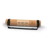   Covoras yoga, Everestus, 42FEB230495, 1830x610x3.7 mm, Pluta, TPE, Natur