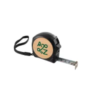   Ruleta 5M, 2401E15262, Everestus, 35x33x19 mm, ABS, Bambus, Negru