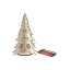 Pom de Craciun din lemn pliabil de colorat, 2509E15147, Everestus, 162x162x200 mm, Lemn, Natur deschis