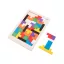 Joc de constructie si interconectare din placaj, Everestus, 2610E18082, 325x200 mm, Natur deschis