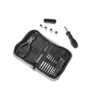 Set scule multifunctionale, 24 piese, Everestus, 2610E17441, 276x150x38 mm, Otel, Negru