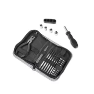   Set scule multifunctionale, 24 piese, Everestus, 2610E17441, 276x150x38 mm, Otel, Negru