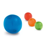   Minge de plaja gonflabila, translucida, Everestus, EGB038, pvc, rosu