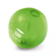   Minge de plaja gonflabila, translucida, Everestus, EGB036, pvc, verde
