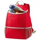 Rucsac termoizolant, buzunare cu fermoar, Everestus, GF09, poliester 600D, rosu