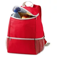   Rucsac termoizolant, buzunare cu fermoar, Everestus, GF09, poliester 600D, rosu