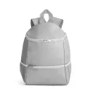 Rucsac termoizolant, buzunare cu fermoar, Everestus, GF08, poliester 600D, gri deschis