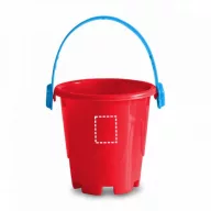 Beach bucket, PP, Red