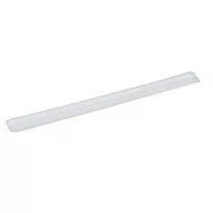 Fluorescent slap band, Satin silver