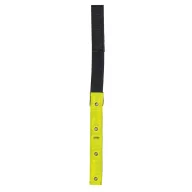   Banderola reflectorizanta cu 4 LED-uri rosii, functie flash si velcro, Everestus, 20FEB0431, Poliester, Galben