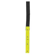   Banderola reflectorizanta cu 4 LED-uri rosii, functie flash si velcro, Everestus, 20FEB0431, Poliester, Galben