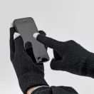 Gloves, Synthetic mesh, Black