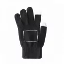 Gloves, Synthetic mesh, Black