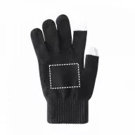 Gloves, Synthetic mesh, Black