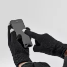 Gloves, Synthetic mesh, Black