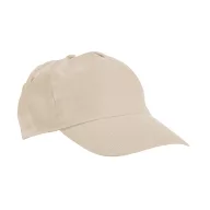   Sapca cu inchidere cu scai, Everestus, 2601E13670, 580 mm, Bumbac, Natur deschis