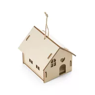   Casa decorativa pentru bradul de Craciun, 2410E25417, Everestus, 93 x 114 x 119 mm, Lemn, Natur deschis
