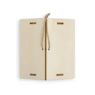   Casa decorativa pentru bradul de Craciun, 2410E25417, Everestus, 93 x 114 x 119 mm, Lemn, Natur deschis