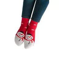   Sosete de Craciun pentru Copii, Everestus, 2601E13724, Bumbac, Poliester, Multicolor, M